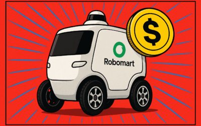 Robomart Launches $3 Delivery Robot to Disrupt DoorDash & Uber Eats