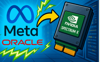 Meta & Oracle Adopt NVIDIA Spectrum-X for AI Data Centers