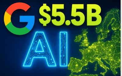 Google Bets Big on Europe’s AI Future with $5.5B Plan