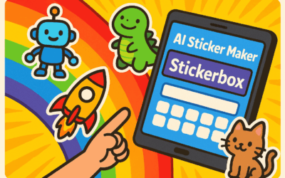 AI Sticker Maker Stickerbox Launches for Children