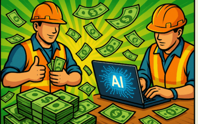 Construction Workers Cash In on AI Data Boom