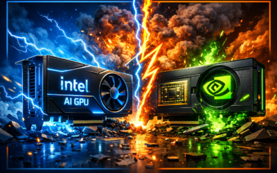 AI News 10 Intel Challenges Nvidia with New AI GPU Production