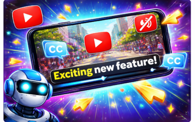 AI News 3 YouTube Launches Auto-Captions for Muted Videos with AI