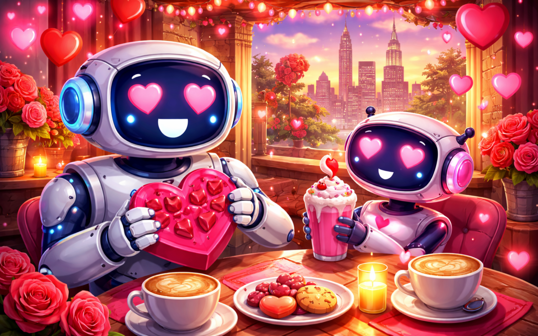 NYC Café Invites AI Chatbots for Valentine’s Day Dates