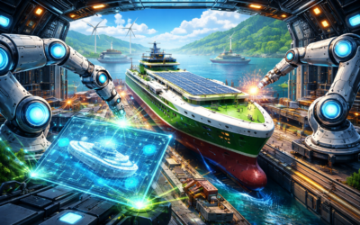 AI Innovations Transform Eco-Friendly Shipbuilding Industry