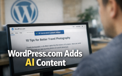 WordPress.com Integrates AI for Automated Content Creation