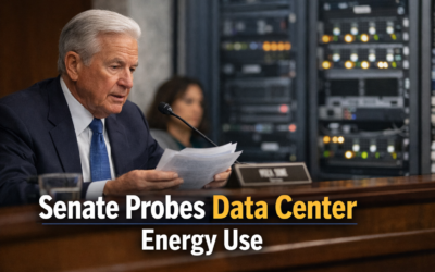 Senate Investigates Data Center Energy Use Amid AI Boom