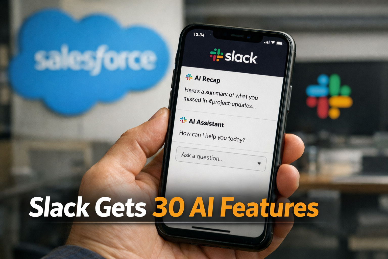 Salesforce Transforms Slack with 30 AI Features - SimplaBots - AI Bots ...