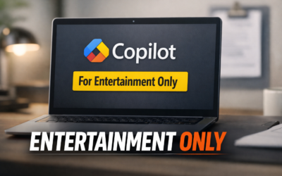 Microsoft Copilot Now Labeled For Entertainment Only