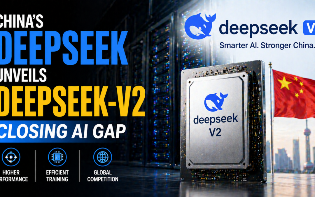 China’s Deepseek Unveils Deepseek-V2 Closing AI Gap