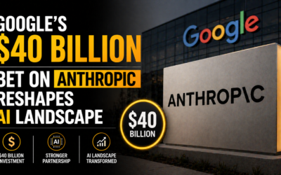 Google&rsquo;s $40 Billion Bet on Anthropic Reshapes AI Landscape