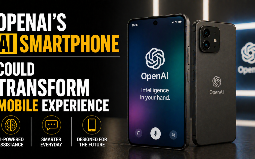 OpenAI’s AI Smartphone Could Transform Mobile Experience