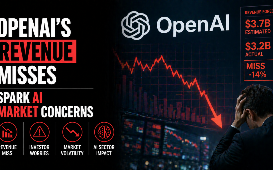 OpenAI’s Revenue Misses Spark AI Market Concerns