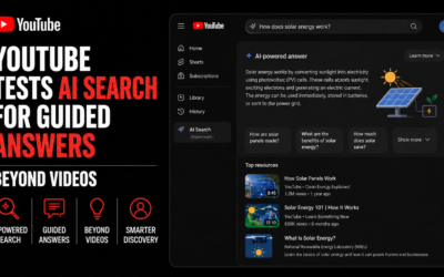 YouTube Tests AI Search for Guided Answers Beyond Videos