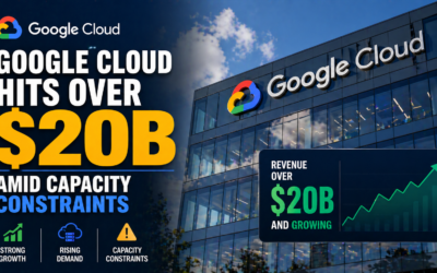 Google Cloud Hits Over $20B Amid Capacity Constraints