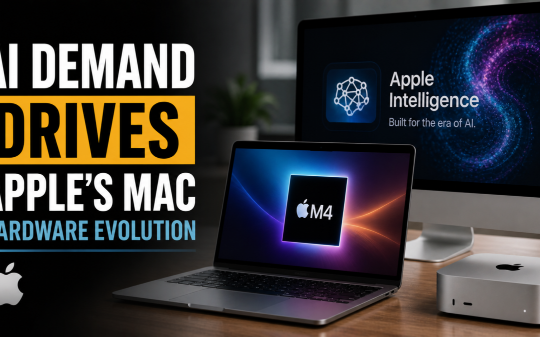 AI Demand Drives Apple’s Mac Hardware Evolution