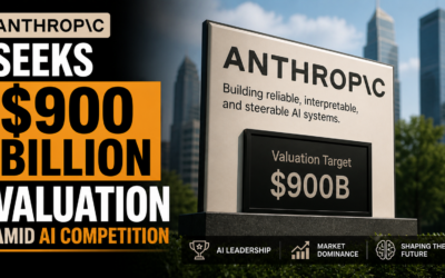 Anthropic Seeks $900 Billion Valuation Amid AI Competition
