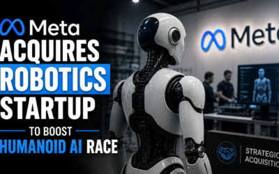 Meta Acquires Robotics Startup to Boost Humanoid AI Race