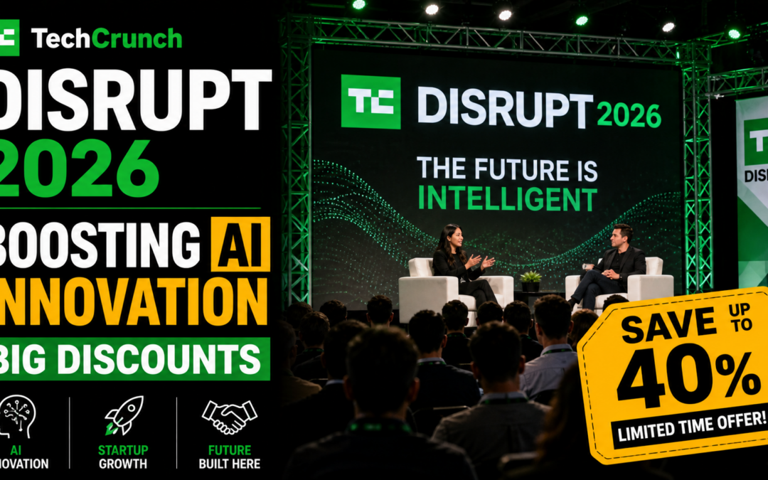 TechCrunch Disrupt 2026 Boosts AI Innovation with Discounts