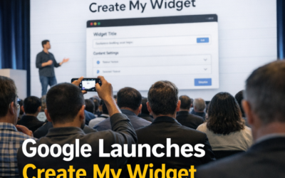 Google Launches Create My Widget for AI-Driven Development