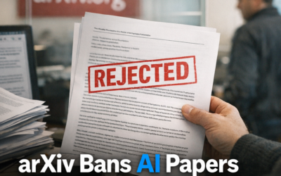 arXiv bans AI-written papers to ensure research integrity