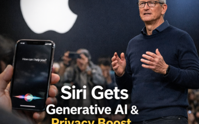 Apple Enhances Siri with Generative AI and Privacy Features