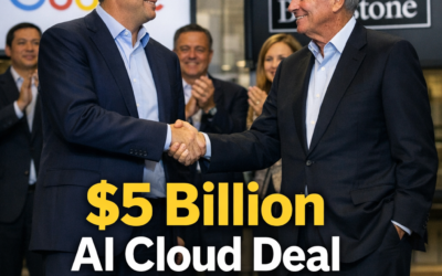 Google Blackstone seal $5 billion AI cloud partnership