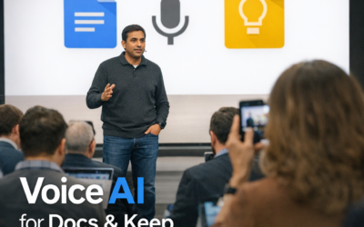 Google Introduces Voice AI for Docs and Keep Productivity