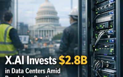 X.AI Invests $2.8B in Data Centers Amid Regulatory Scrutiny
