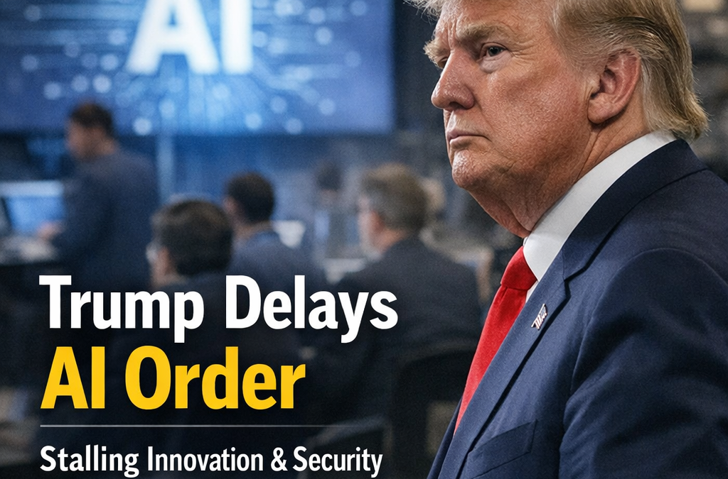 Trump Delays AI Security Order Impacting Innovation and Risk