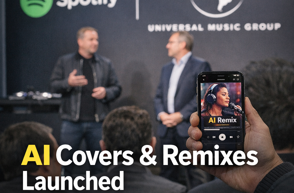 Spotify and UMG Launch AI Covers and Remixes for Fans