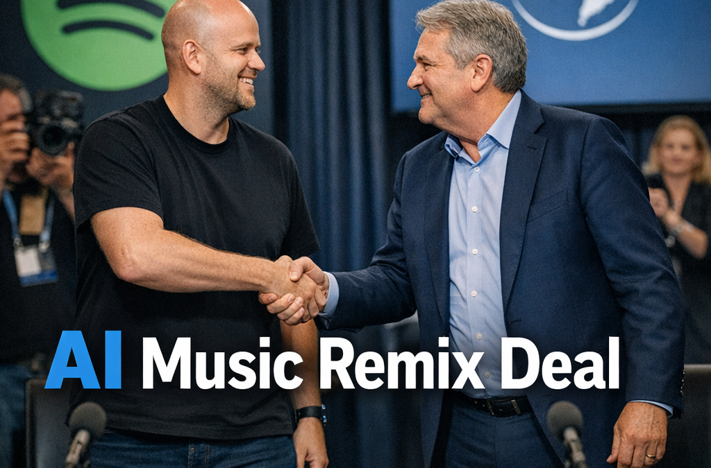 Spotify and Universal Launch AI Music Remix Agreement