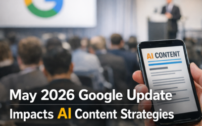 May 2026 Google Update Impacts AI Content Strategies