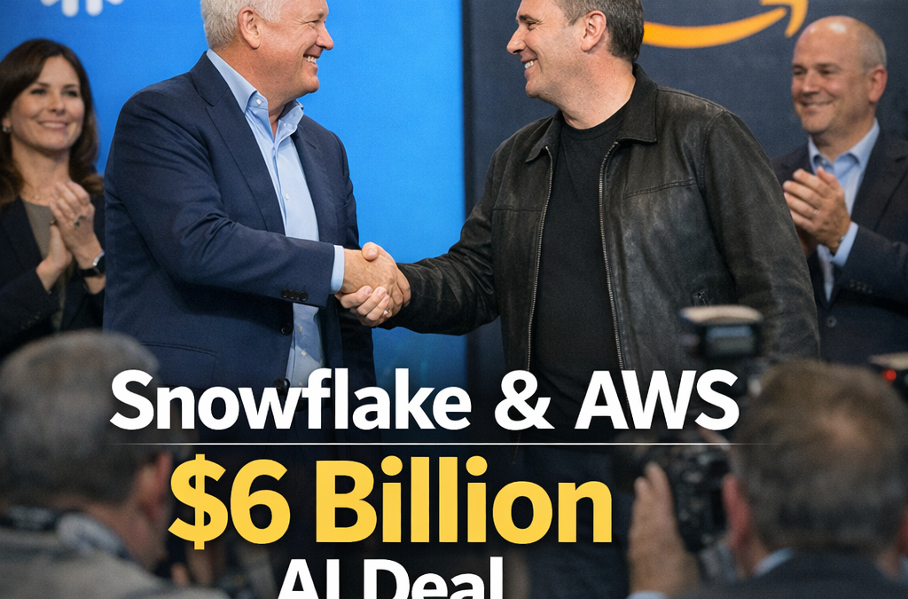 Snowflake and AWS Forge $6 Billion Deal for Generative AI