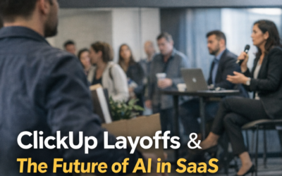 ClickUp Layoffs Spark Debate on Future of AI in SaaS