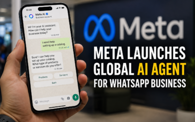 Meta Launches Global AI Agent for WhatsApp Business