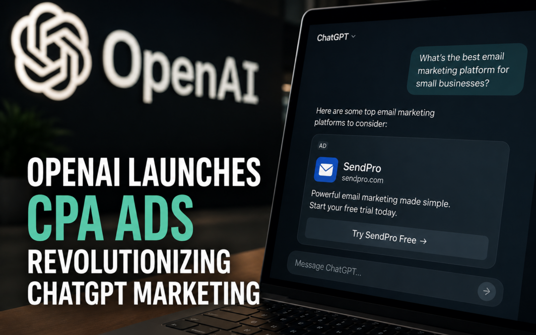 OpenAI Launches CPA Ads Revolutionizing ChatGPT Marketing