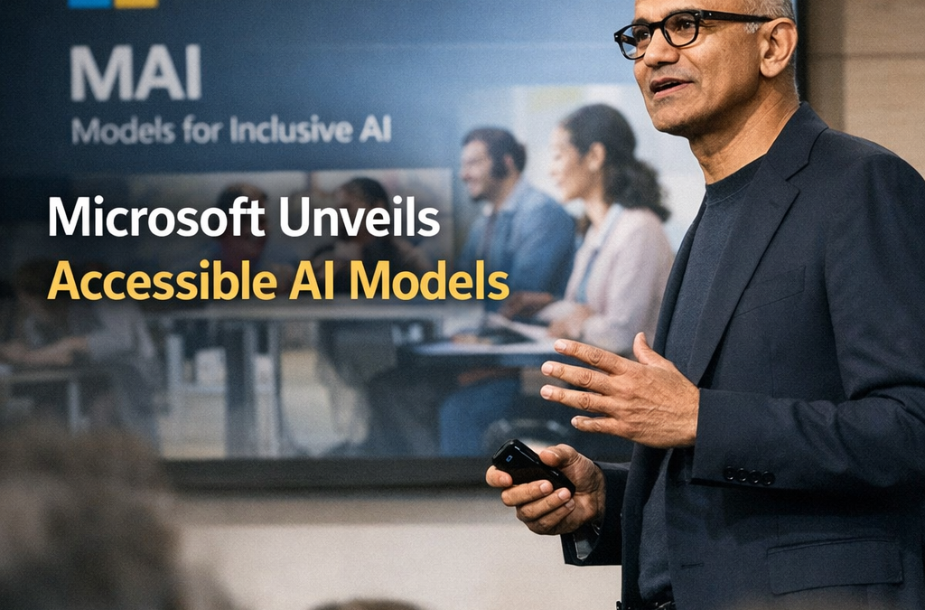 Microsoft Launches MAI Models for Accessible Generative AI