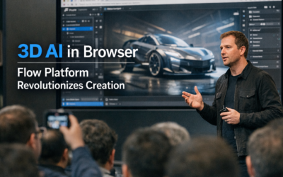 Generative 3D AI in Browser: Flow Platform Revolutionizes Creation