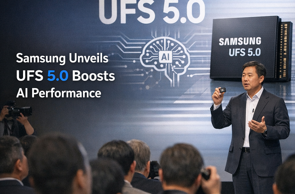 Samsung Unveils UFS 5.0 Boosting On-Device AI Performance