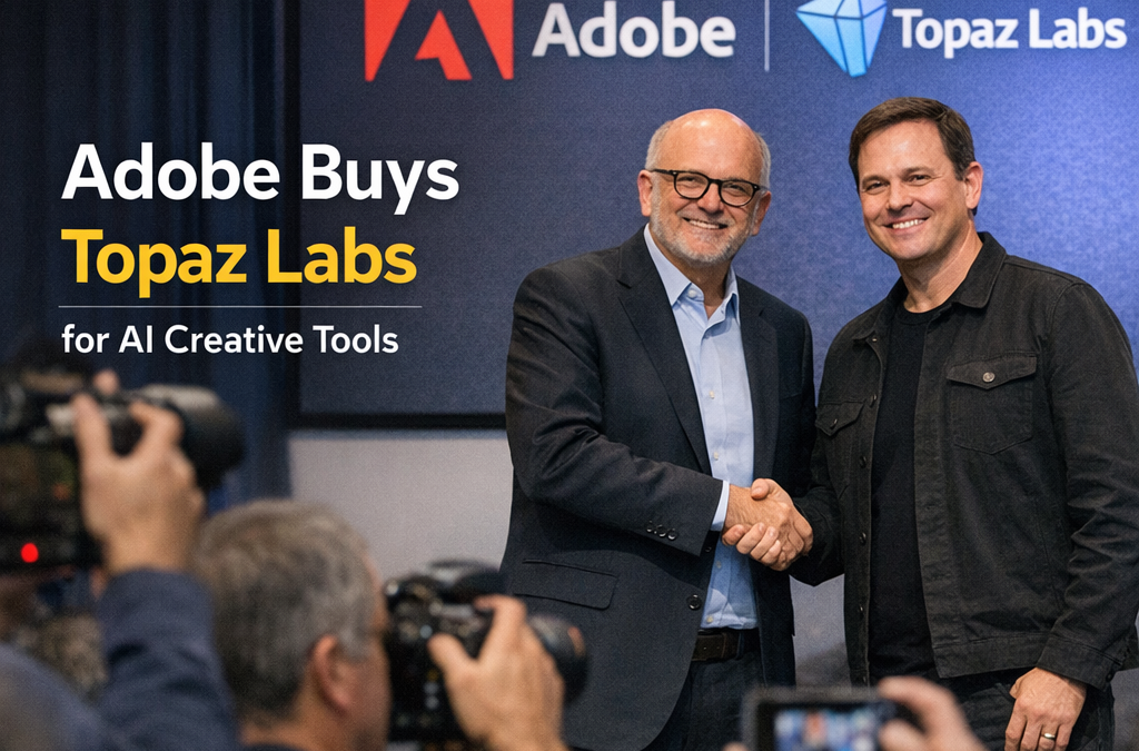 Adobe Acquires Topaz Labs to Enhance AI Creative Tools