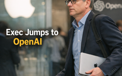 Apple Exec Jumps to OpenAI Sparking AI Talent Rivalry