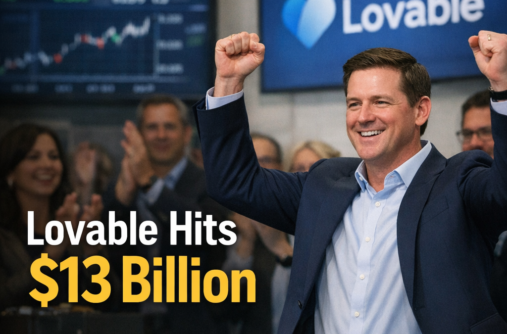Lovable’s Valuation Soars to $13.2 Billion Amid AI Surge