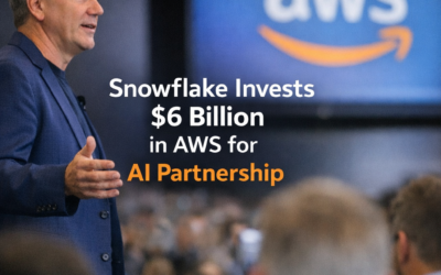 AI News 14 Snowflake invests $6 billion in AWS for AI collaboration