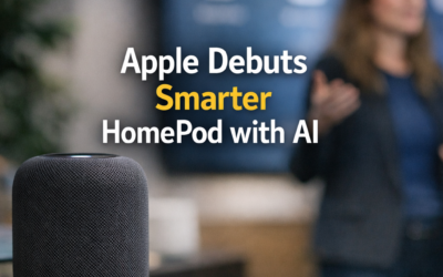 Apple Launches AI-Enhanced HomePod for Smart Homes
