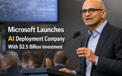 Microsoft Launches AI Deployment Company with $2.5 Billion Investment