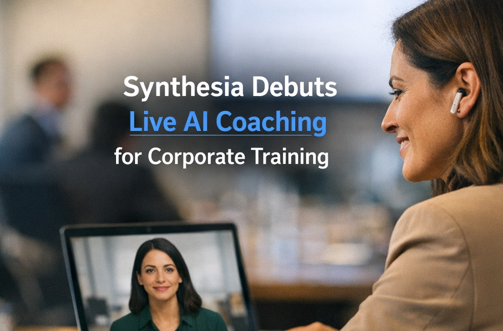 Synthesia Launches Live AI Coaching for Corporate Training