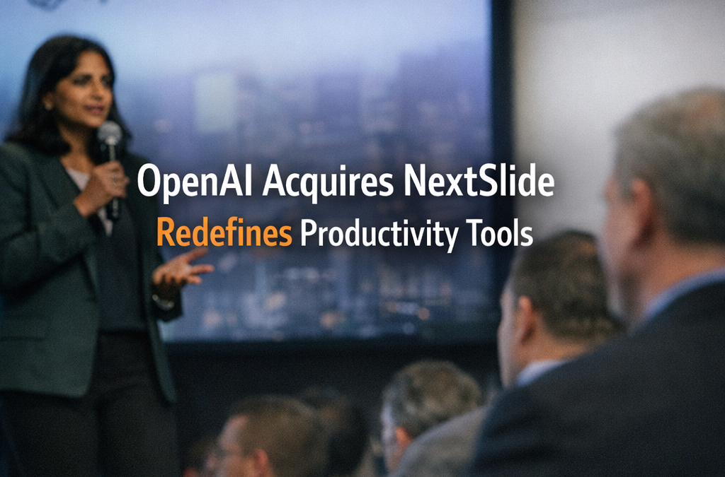 OpenAI Acquires NextSlide to Transform Productivity Tools