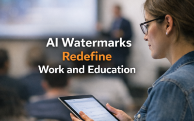 AI Watermarks Change Game for Users in Work and Education