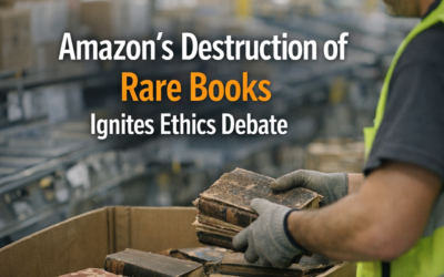 AI News 14 Amazon’s Destruction of Rare Books Sparks Data Ethics Debate